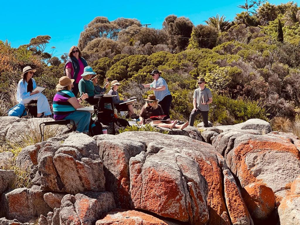 January 2024 Lutruwita / Tasmania Art Retreat