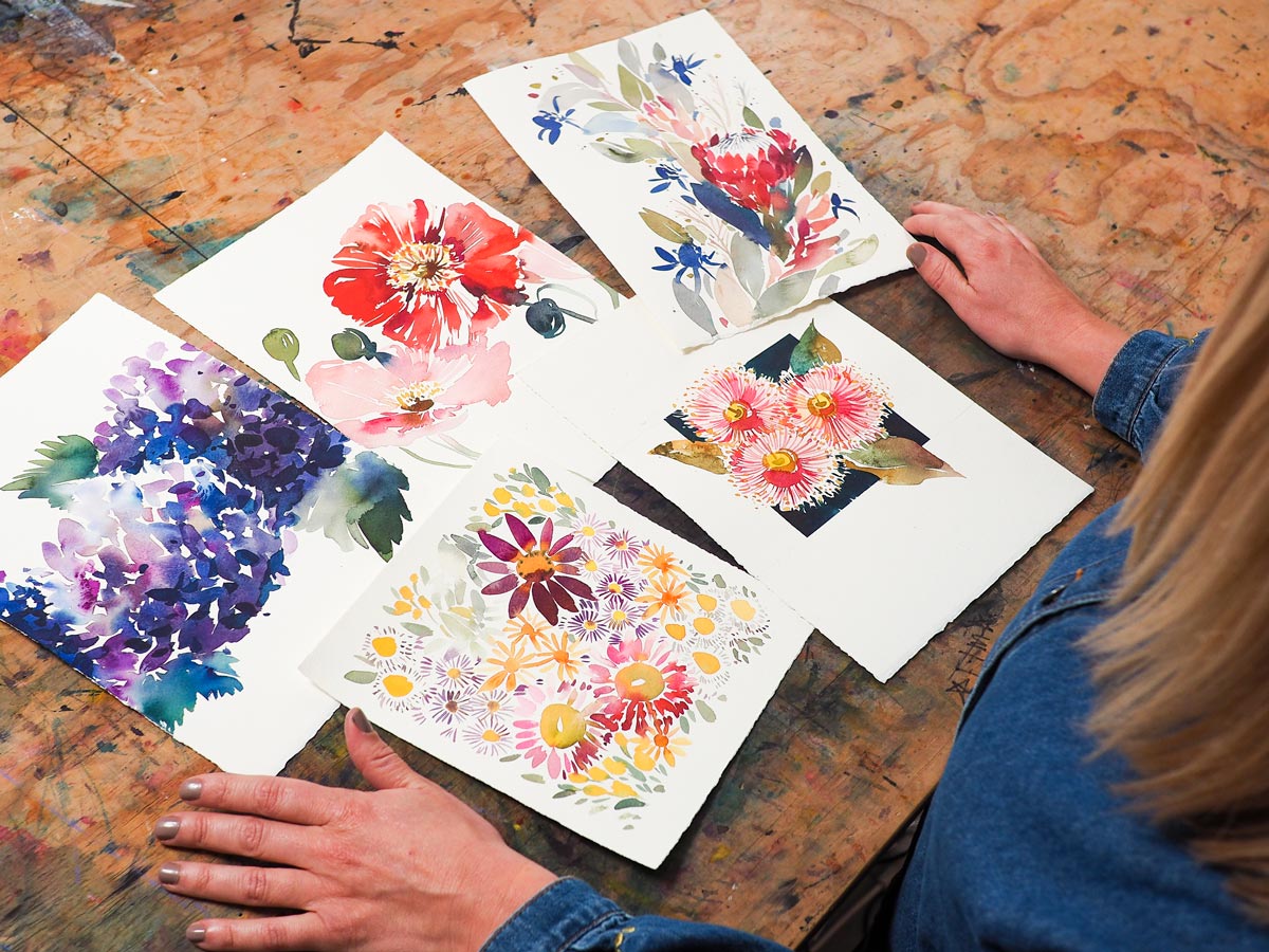 New Online Course! Compose, Paint, Create Part 1