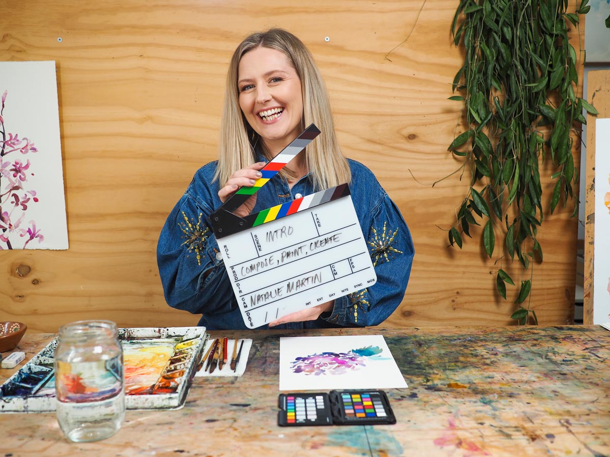 Behind the Scenes of My Latest Online Course Filming Day