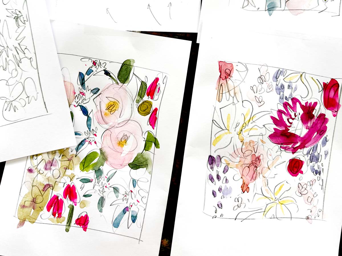 'The Secret Garden' Sketchbook
