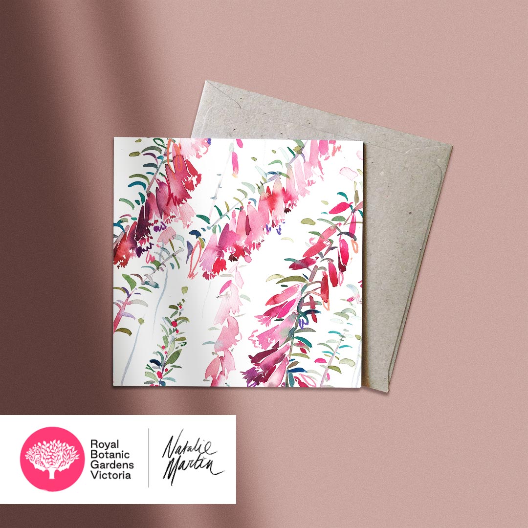 'Common Heath' NM x RBGV Greeting Card