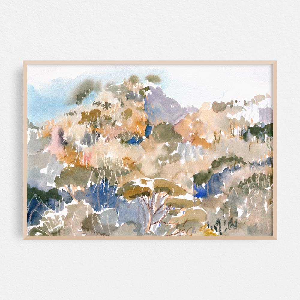 'Colours of the High Plains' Limited Edition Print