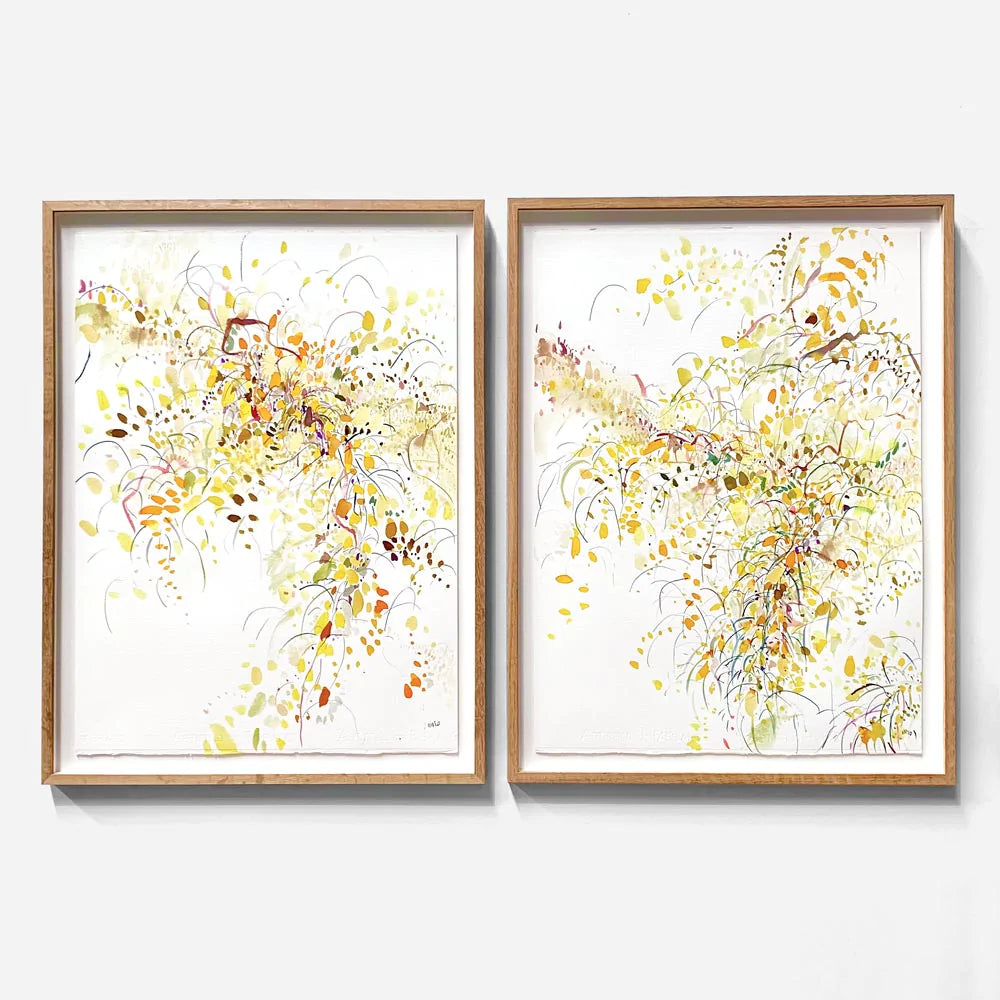 'First We Zigged" & "Then We Zagged' Original Artworks