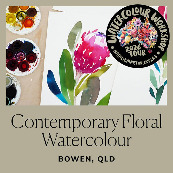 1 Day Intermediate Contemporary Botanicals Workshop - Bowen, QLD
