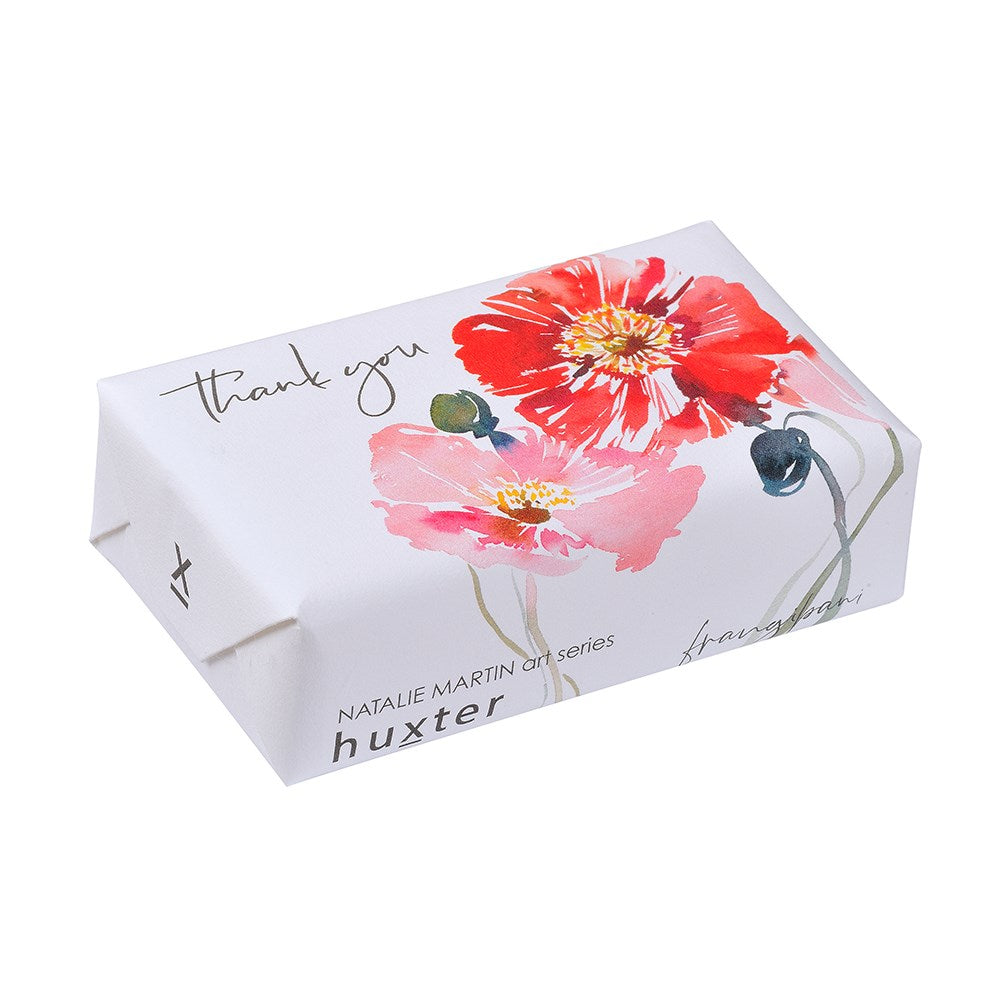 'Poppies' - Thank You, Frangipani Huxter Soap