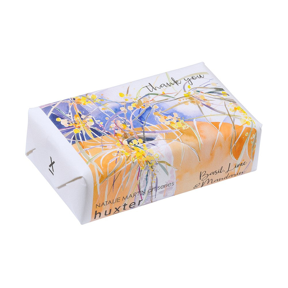 'Summer Wattle' Basil, Lime & Mandarin Huxter Soap