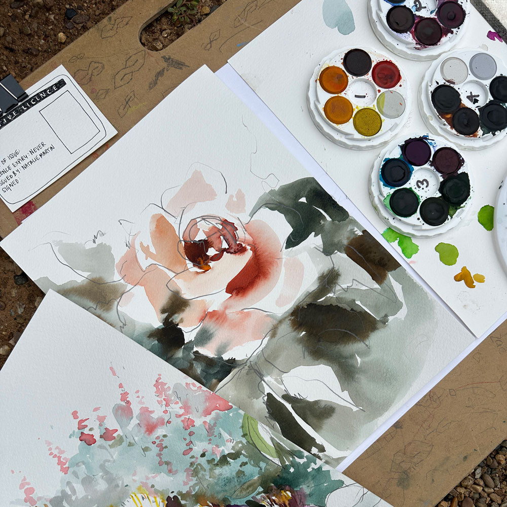 1 Day Watercolour En Plein Air Workshop - Sunshine Coast Hinterland, QLD
