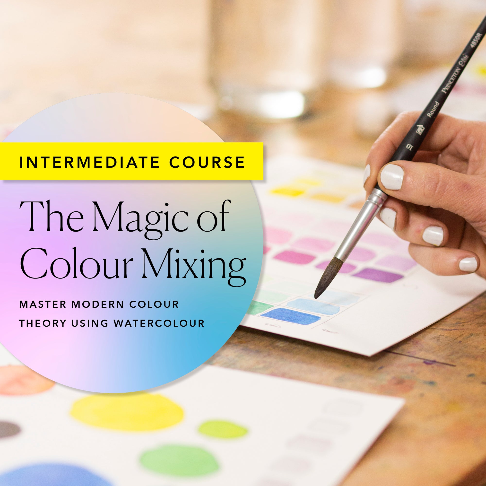 The Magic of Colour Mixing Intermediate Online Watercolour Painting Course