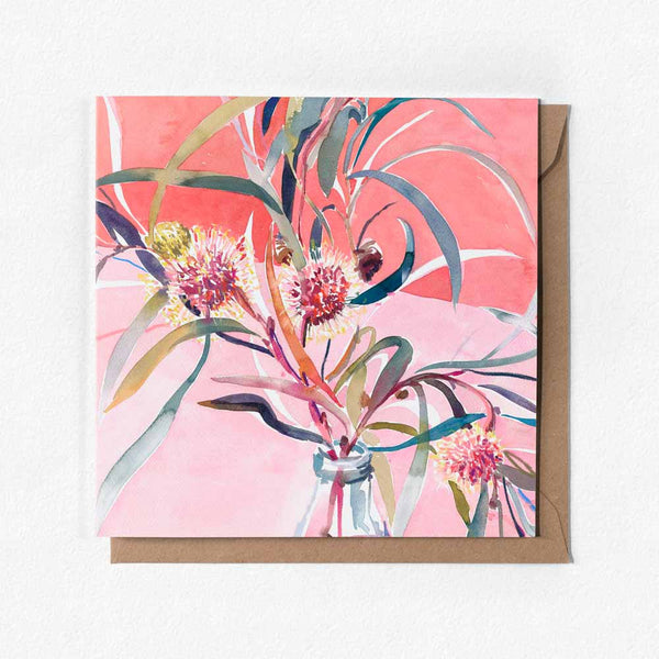'A Pint of Hakea' Greeting Card