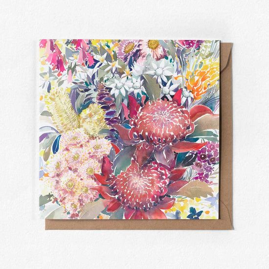 'A Year in Bloom' Greeting Card