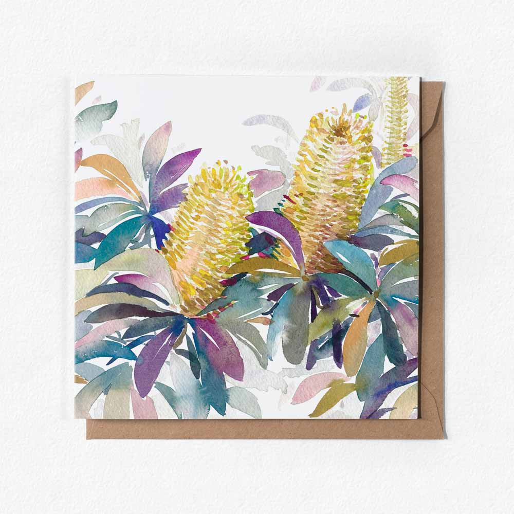 'August' Greeting Card