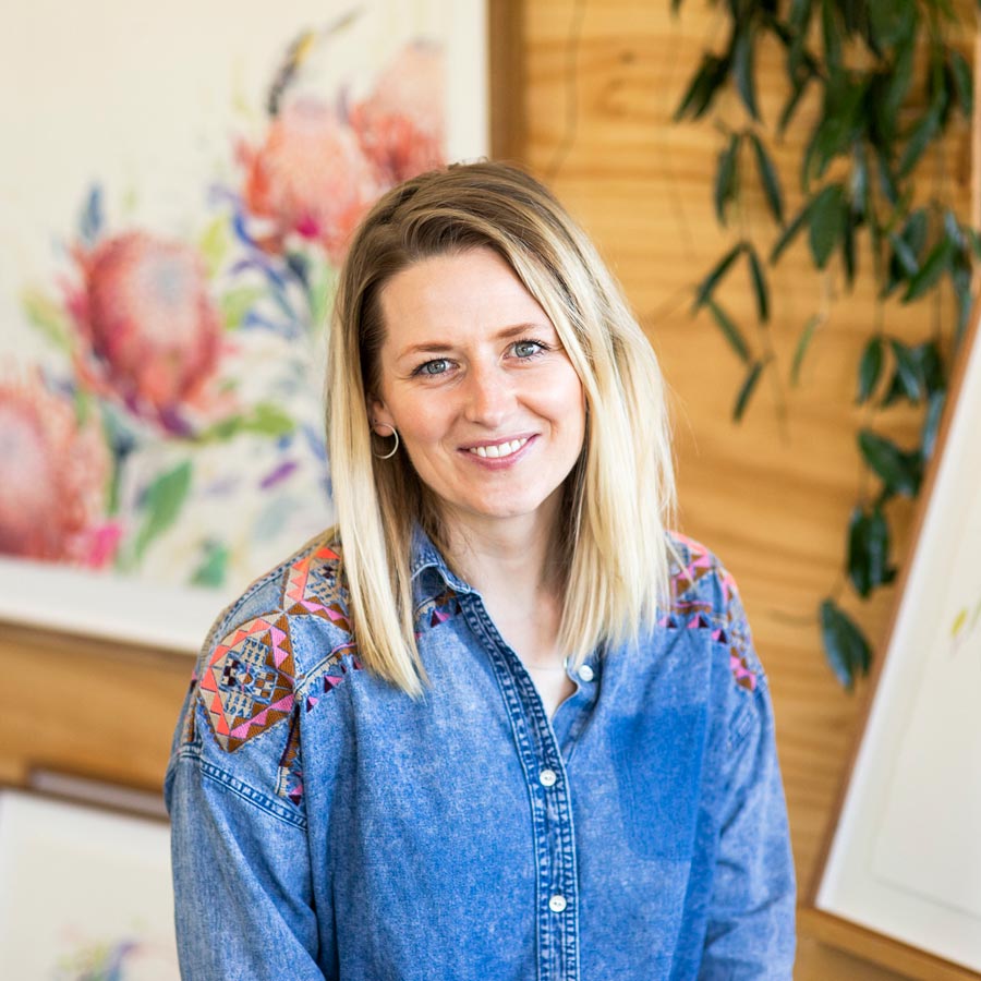 1 Day Intermediate Botanical Watercolour Workshop - Torquay