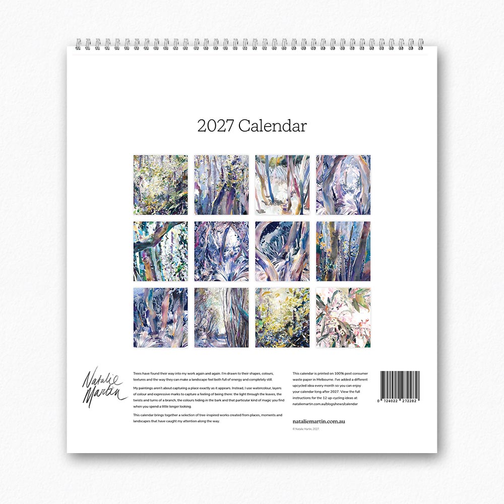 2027 'Eucalyptus Blue' Calendar [PRE-ORDER]