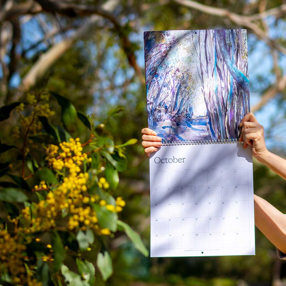 2027 'Eucalyptus Blue' Calendar