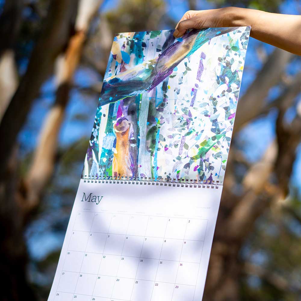2027 'Eucalyptus Blue' Calendar