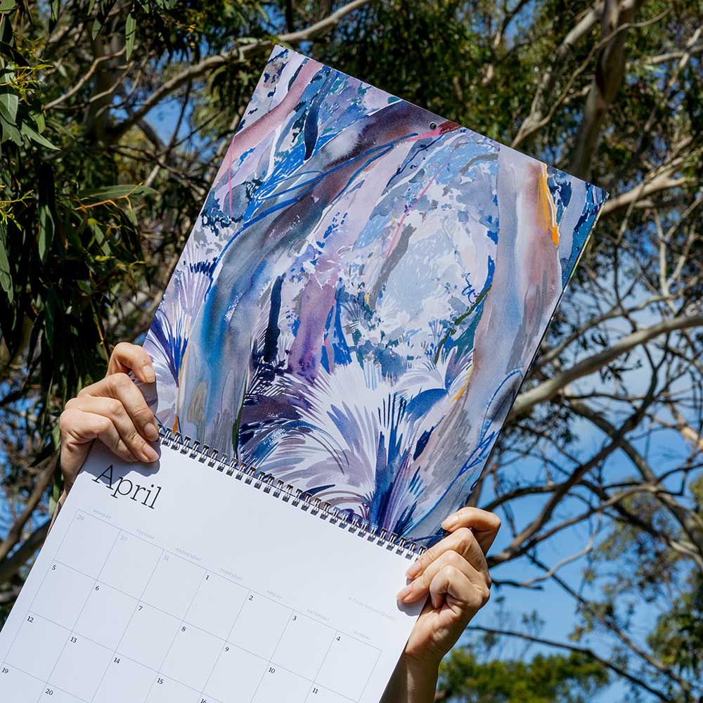 2027 'Eucalyptus Blue' Calendar