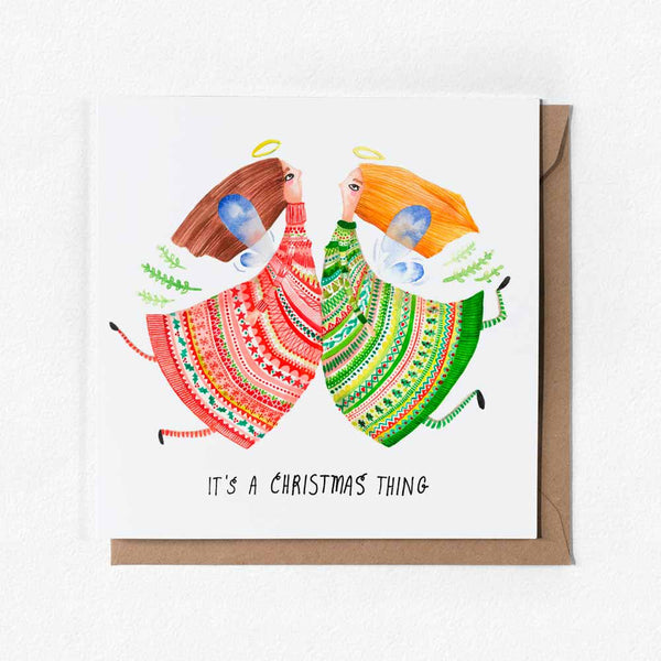'It's a Christmas Thing' Greeting Card