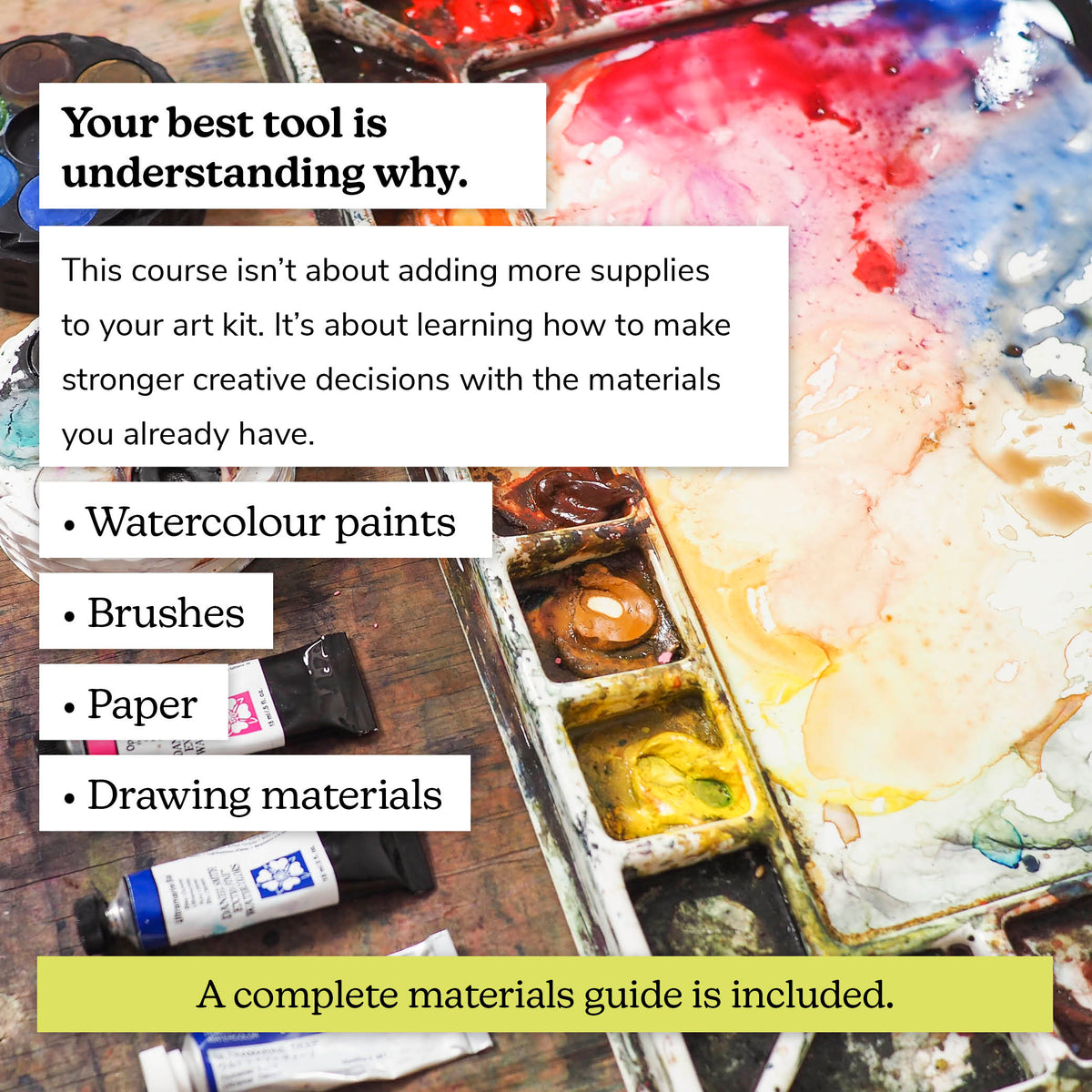 'Compose, Paint, Create Part 1' Online Course