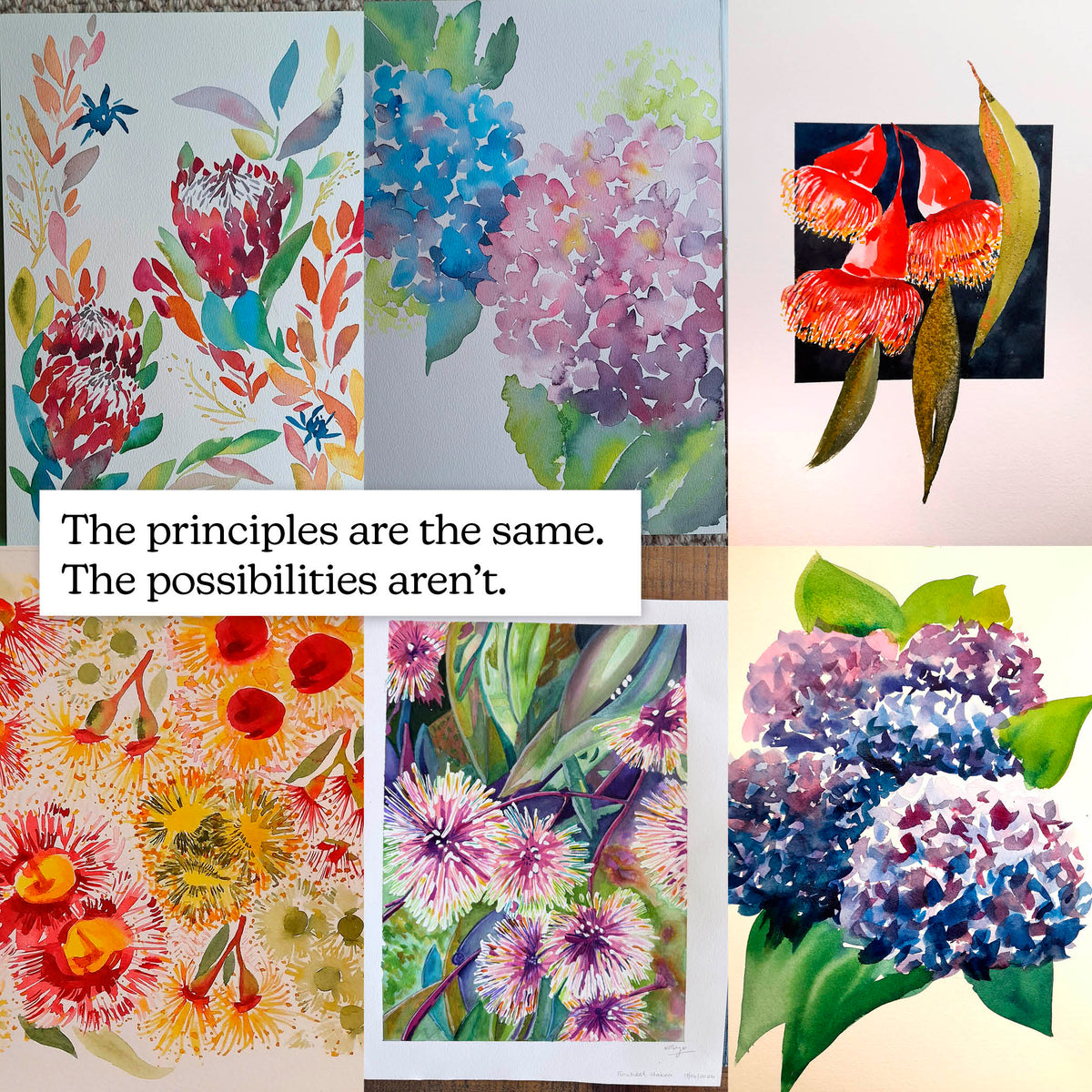 'Compose, Paint, Create Part 1' Online Course