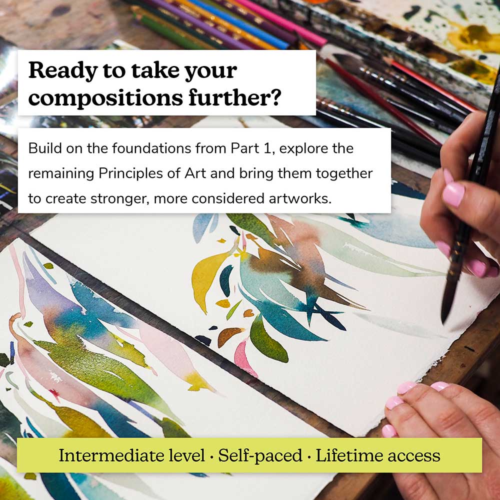 'Compose, Paint, Create Part 2' Online Course