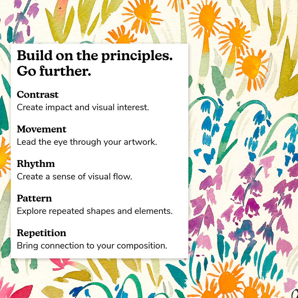 'Compose, Paint, Create Part 2' Online Course