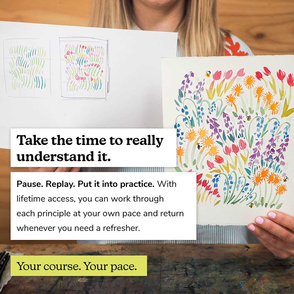 'Compose, Paint, Create Part 2' Online Course
