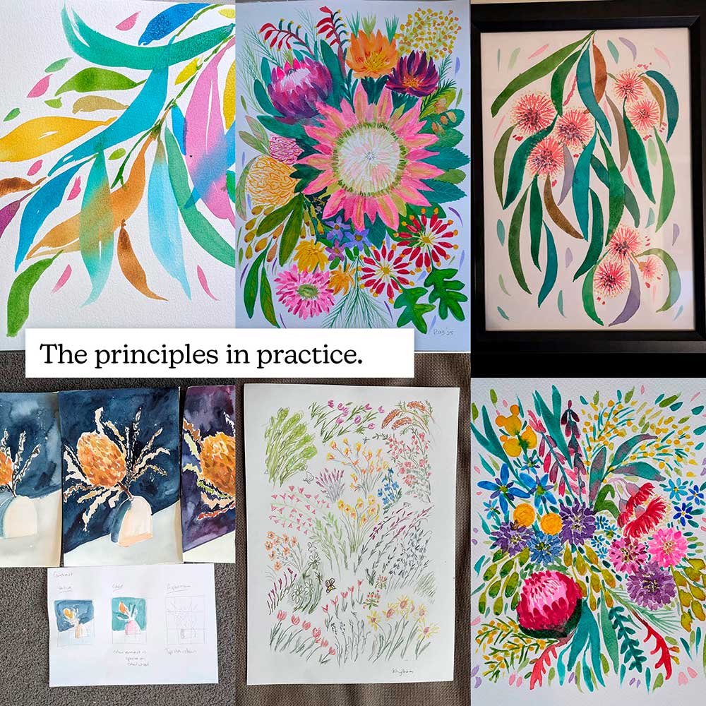 'Compose, Paint, Create Part 2' Online Course