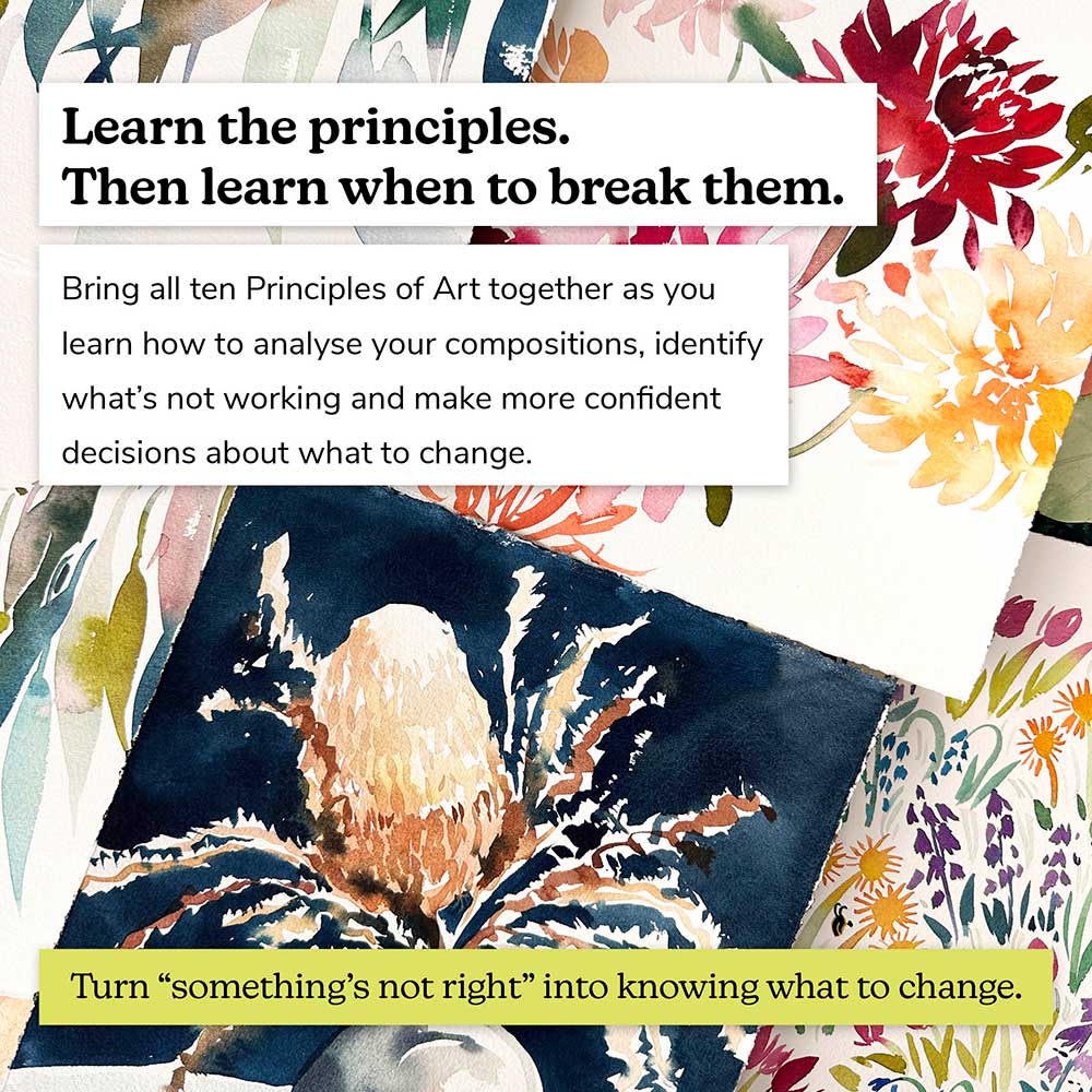 'Compose, Paint, Create Part 2' Online Course