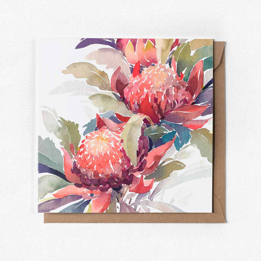 'December' Greeting Card
