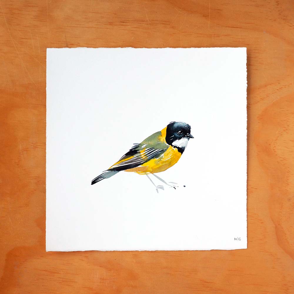 'Golden Whistler' Original Artwork