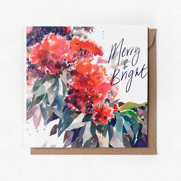 'Merry & Bright' Greeting Card
