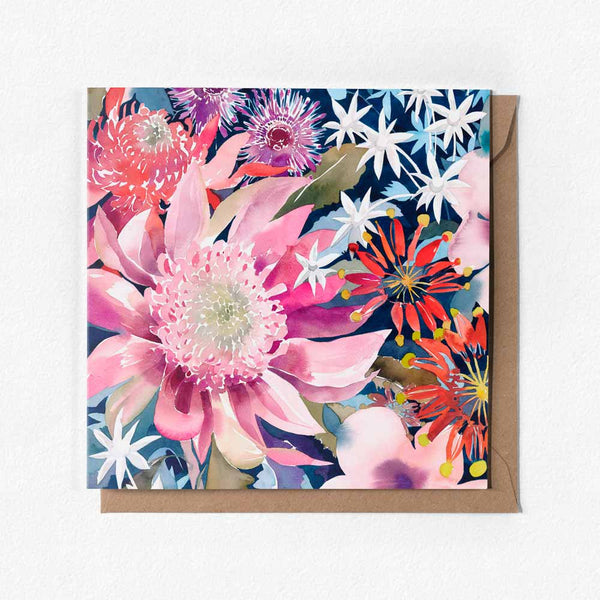 'The Australian Garden' Greeting Card