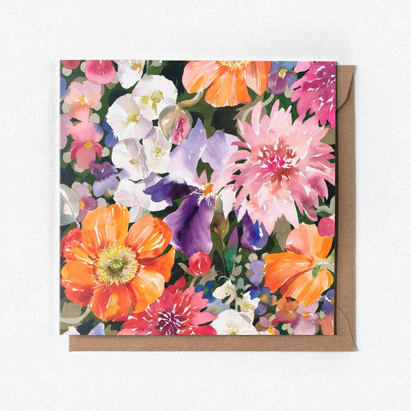 'The Cottage Garden' Greeting Card
