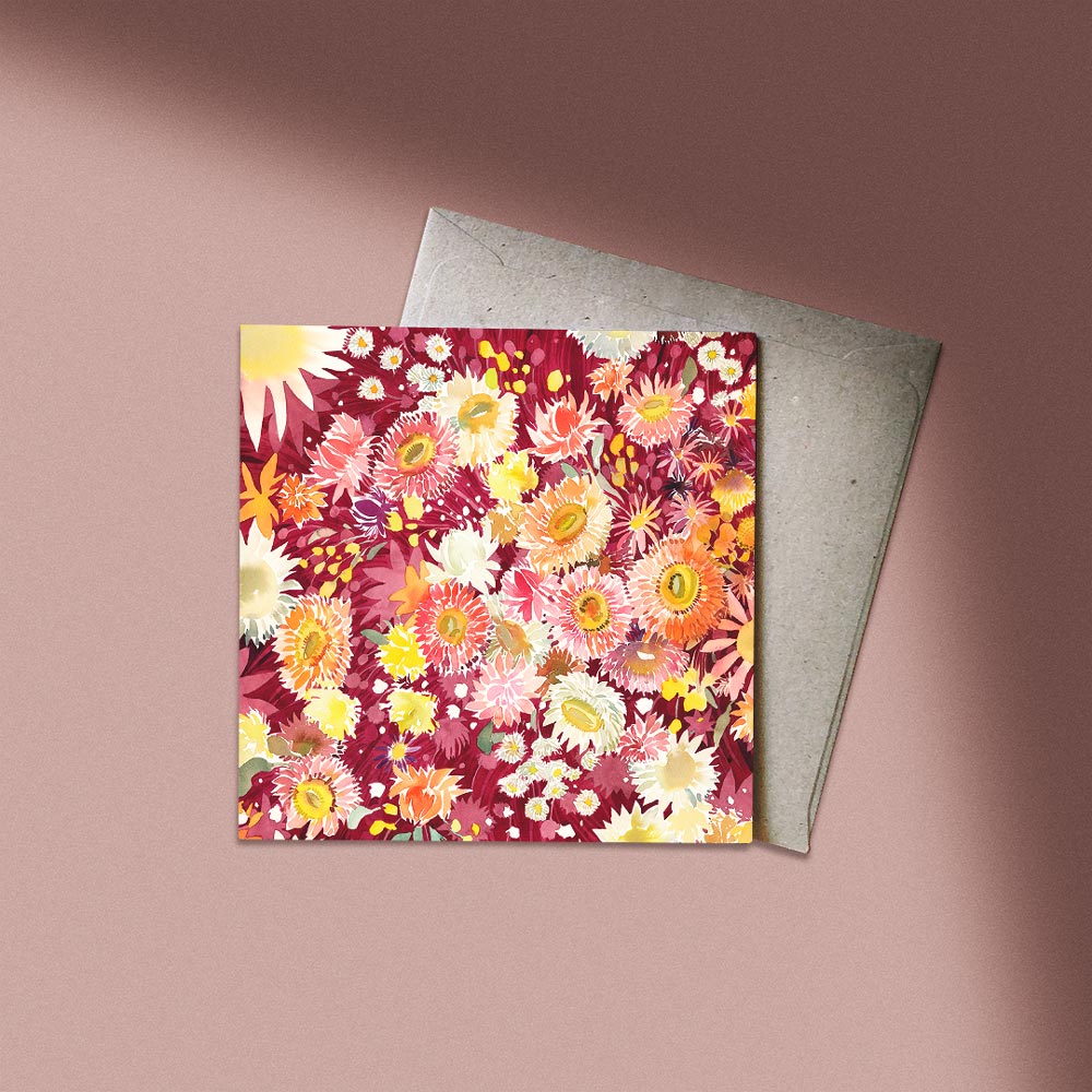 &#39;The Everlasting Meadow&#39; Greeting Card