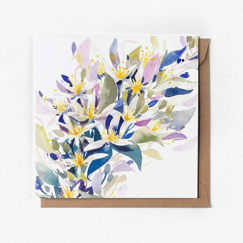 'January' Greeting Card