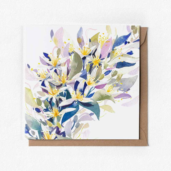 'January' Greeting Card