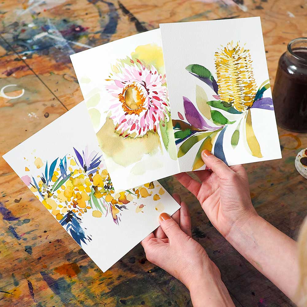 'Lessons in Layering with Watercolour' Online Course