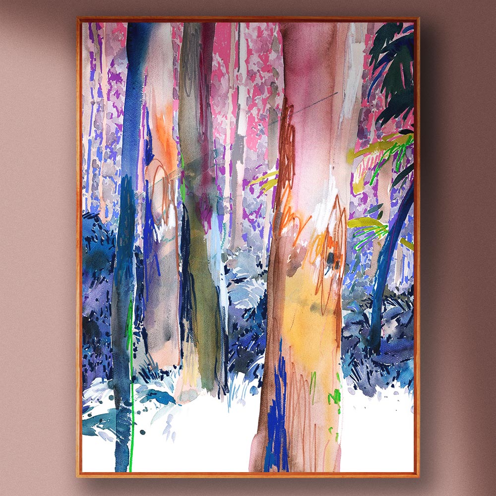 'Let's Meet Again' Framed Reproduction