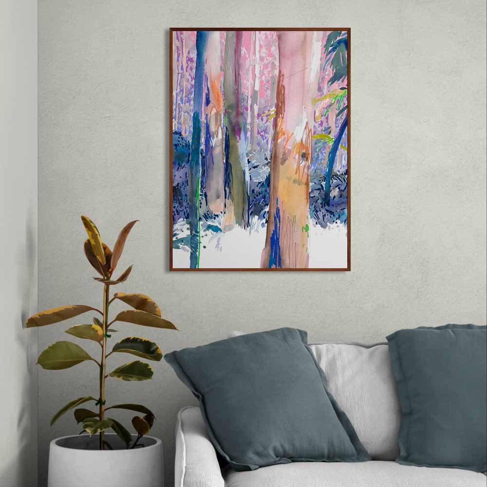 'Let's Meet Again' Framed Reproduction