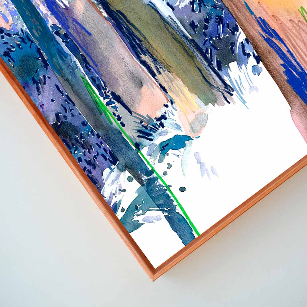 'Let's Meet Again' Framed Reproduction