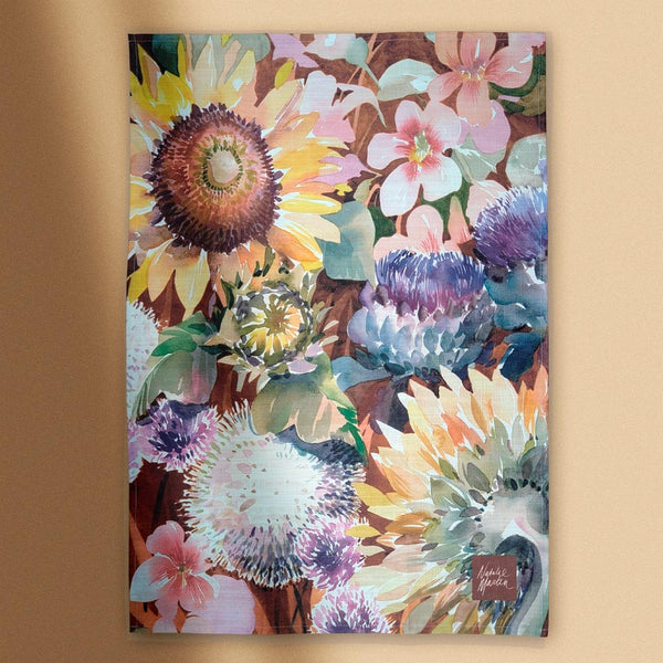 'The Kitchen Garden' Tea Towel