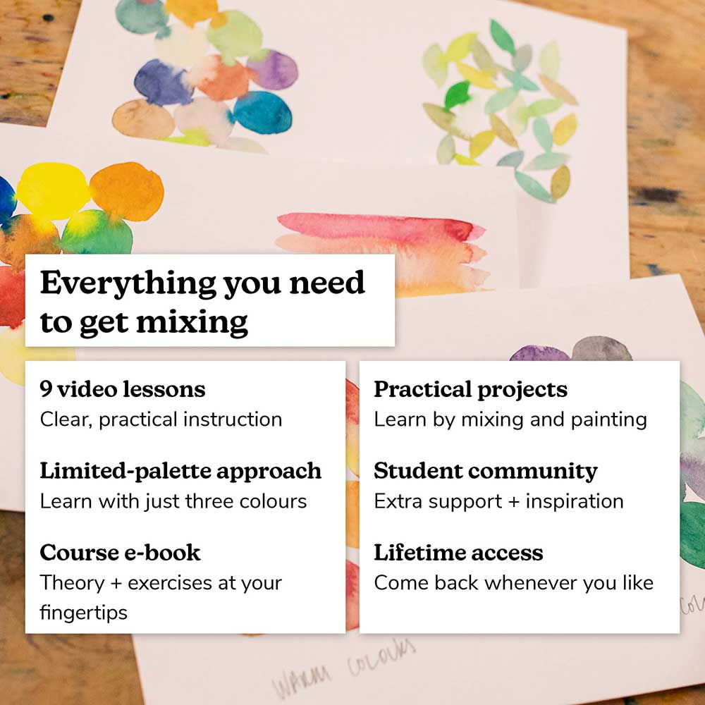 'Magic of Colour Mixing' Online Course