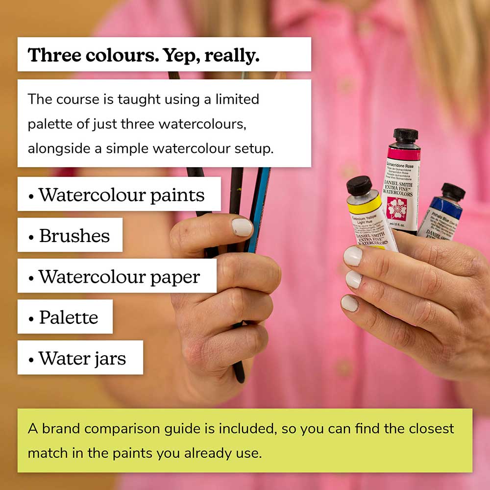 'Magic of Colour Mixing' Online Course