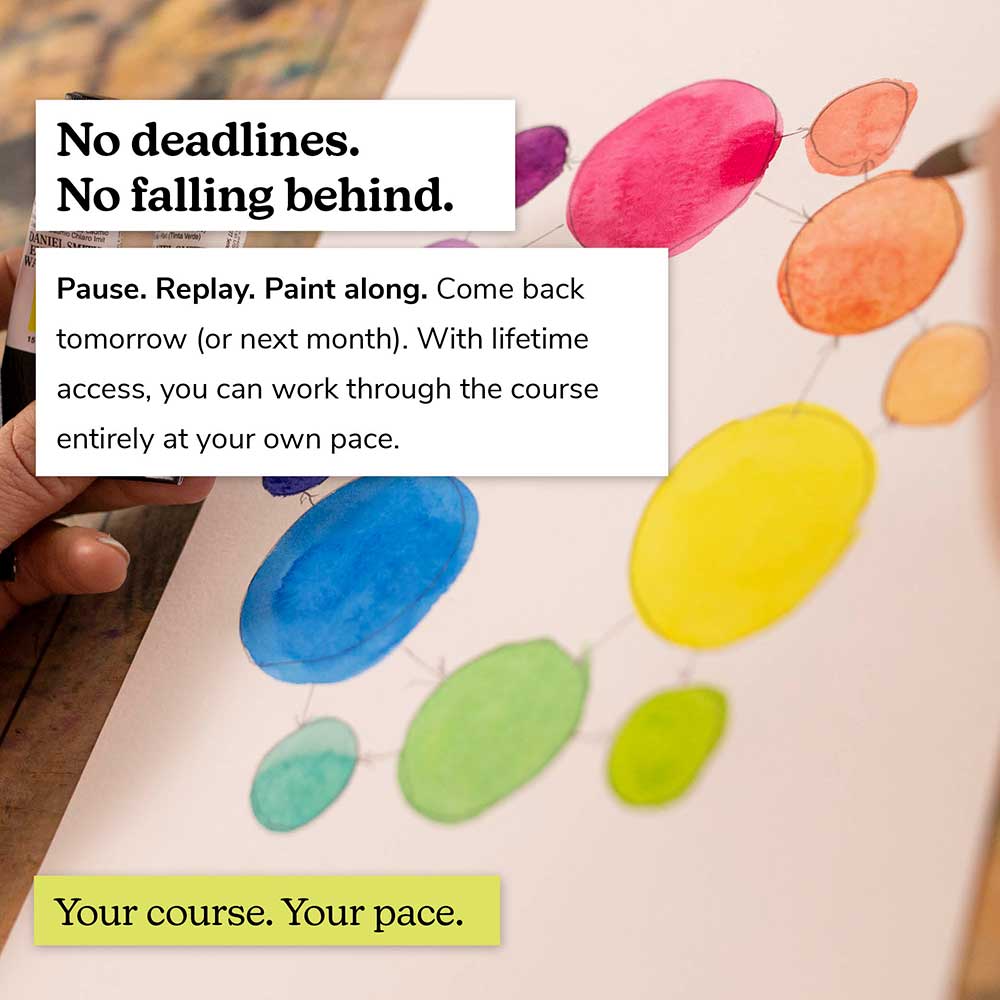 'Magic of Colour Mixing' Online Course