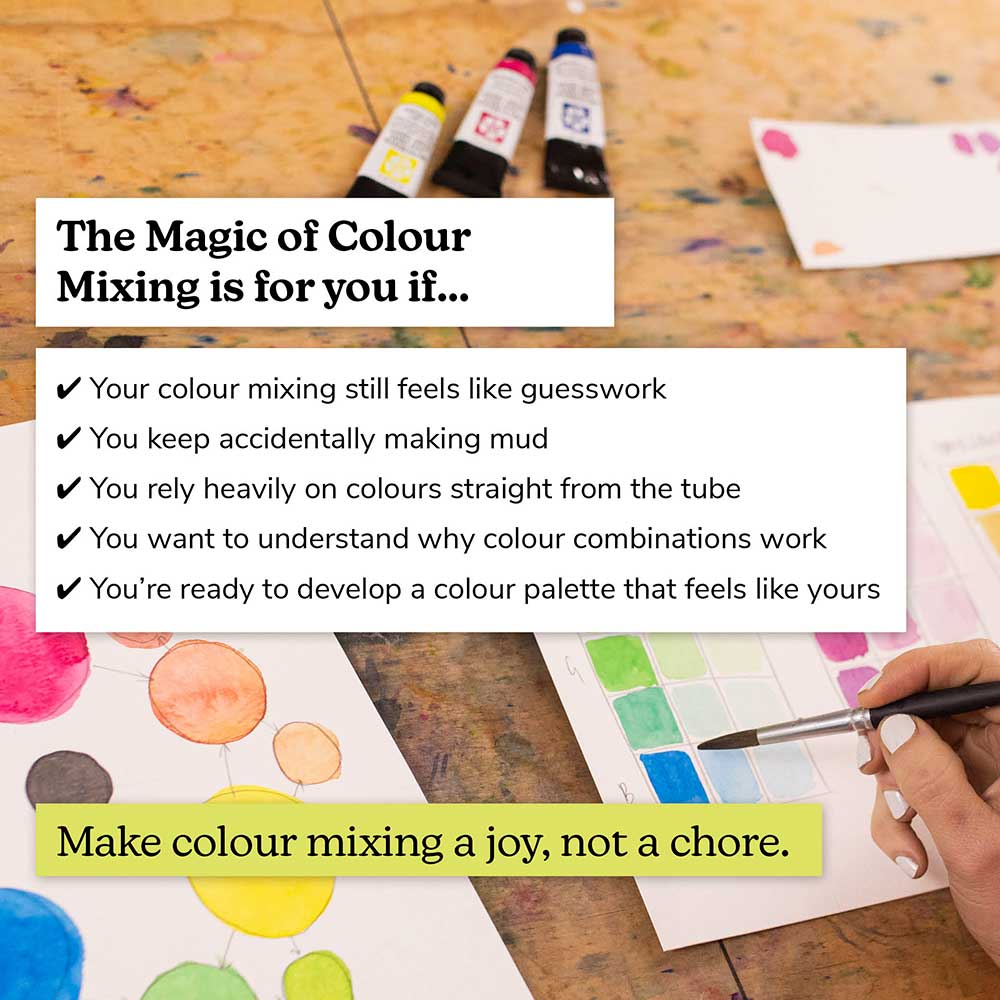 'Magic of Colour Mixing' Online Course