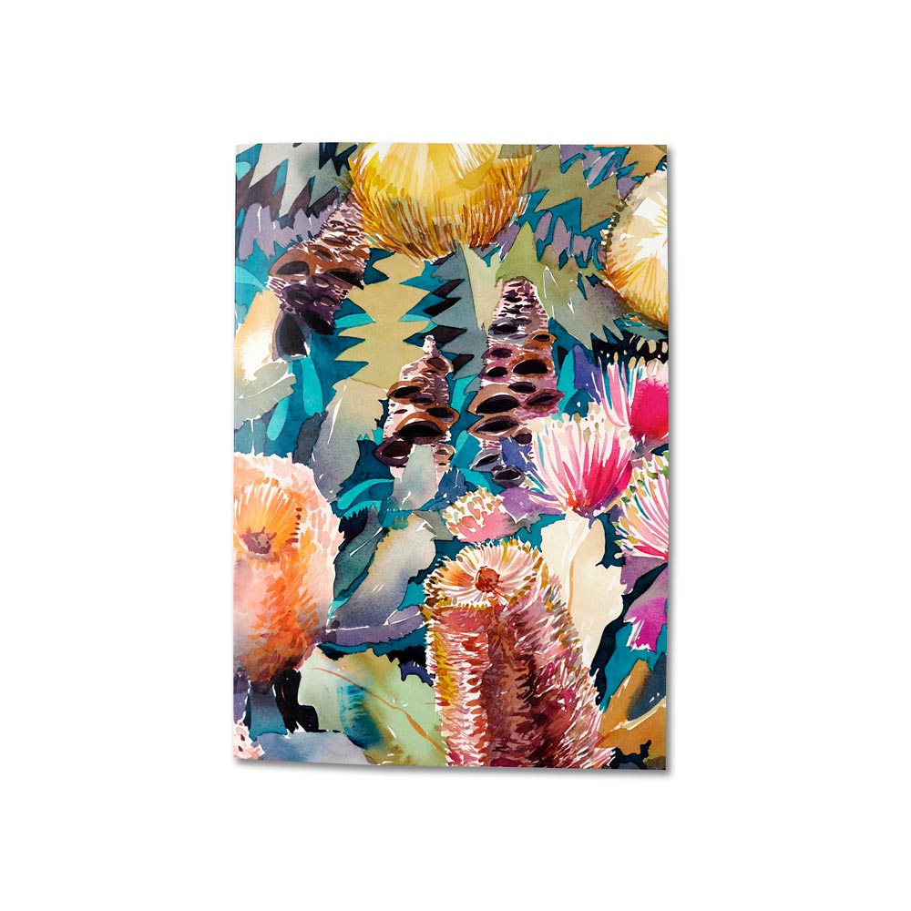 'The Banksia Garden' A5 Notebook (Ruled Pages)