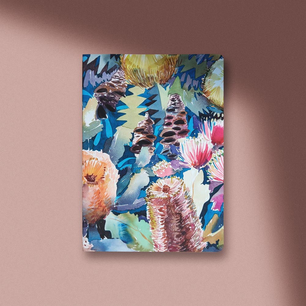 'The Banksia Garden' A5 Sketchbook