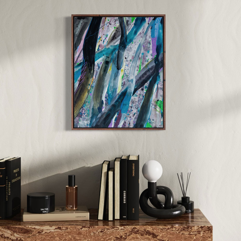 "Stark Relief" Original Framed Artwork