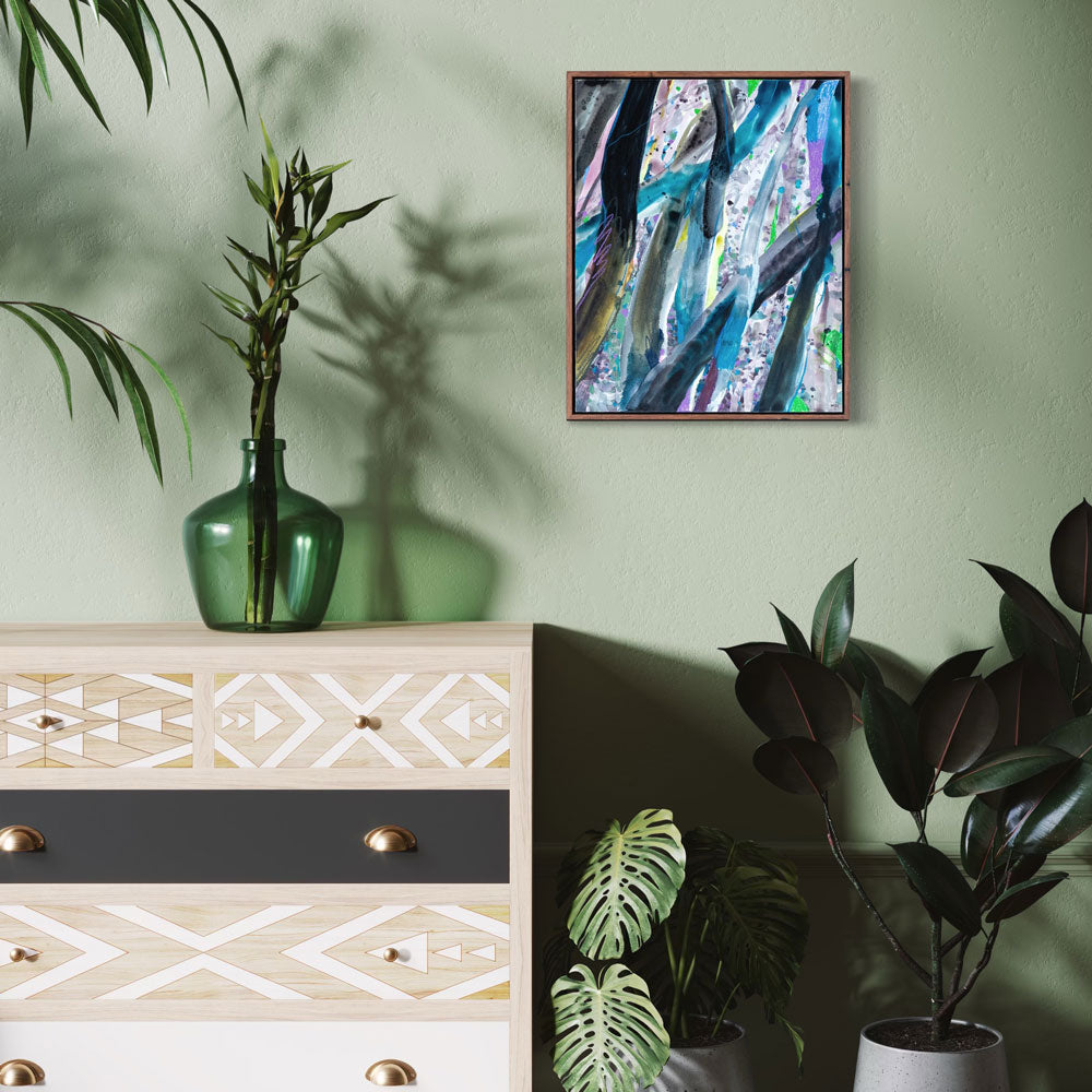 "Stark Relief" Original Framed Artwork