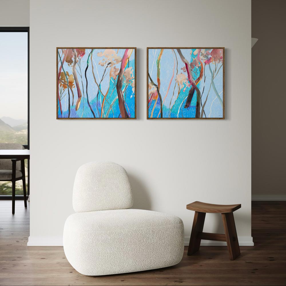 &#39;Strands of Thought 1&#39; Original Framed Artwork